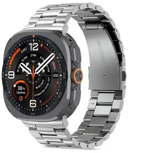 Uniq Tech-Protect Stainless Steel Watch Band for Samsung Galaxy Watch Ultra 47 mm Silver