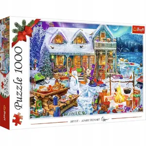 Trefl 1000-Piece Jigsaw Puzzle Winter Time