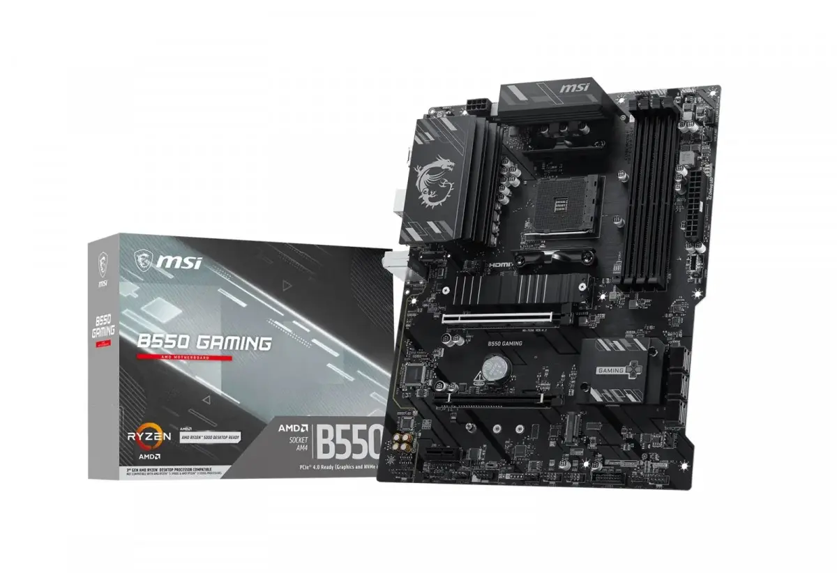 MSI Mātesplate AMD AM4 B550 Gaming