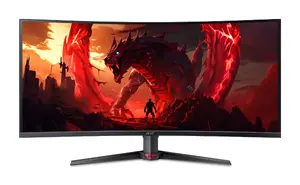 Acer Nitro XZ403CKR bmiiphuzx Computer Monitor 39.7 Inch 5120 x 2160 Pixels WUHD LED Curved VA 180Hz Black
