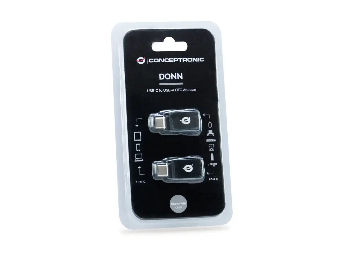 Conceptronic DONN USB-C uz USB-A OTG adapteris 2 gab. Photo 5