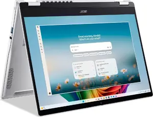Гибридный ноутбук-трансформер Acer Swift 14 AI Intel Core Ultra 7 355 14 Дюймов Сенсорный экран WUXGA 16 ГБ ОЗУ 512 ГБ SSD ChromeOS Серебристый