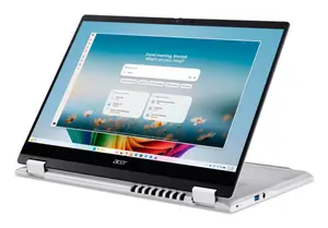 Acer Swift 14 AI SFSP14-I51T-93NW Ноутбук-трансформер Intel Core Ultra 9 386H 14 Дюймов Сенсорный WUXGA 16ГБ DDR5 512ГБ SSD Windows 11 Home Серебристый