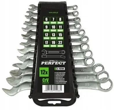 Kombinēto atslēgu komplekts Stalco S-76784 6-22mm