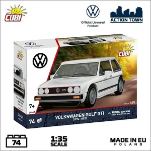 Cobi Volkswagen Golf GTI Construction Toy Vehicle