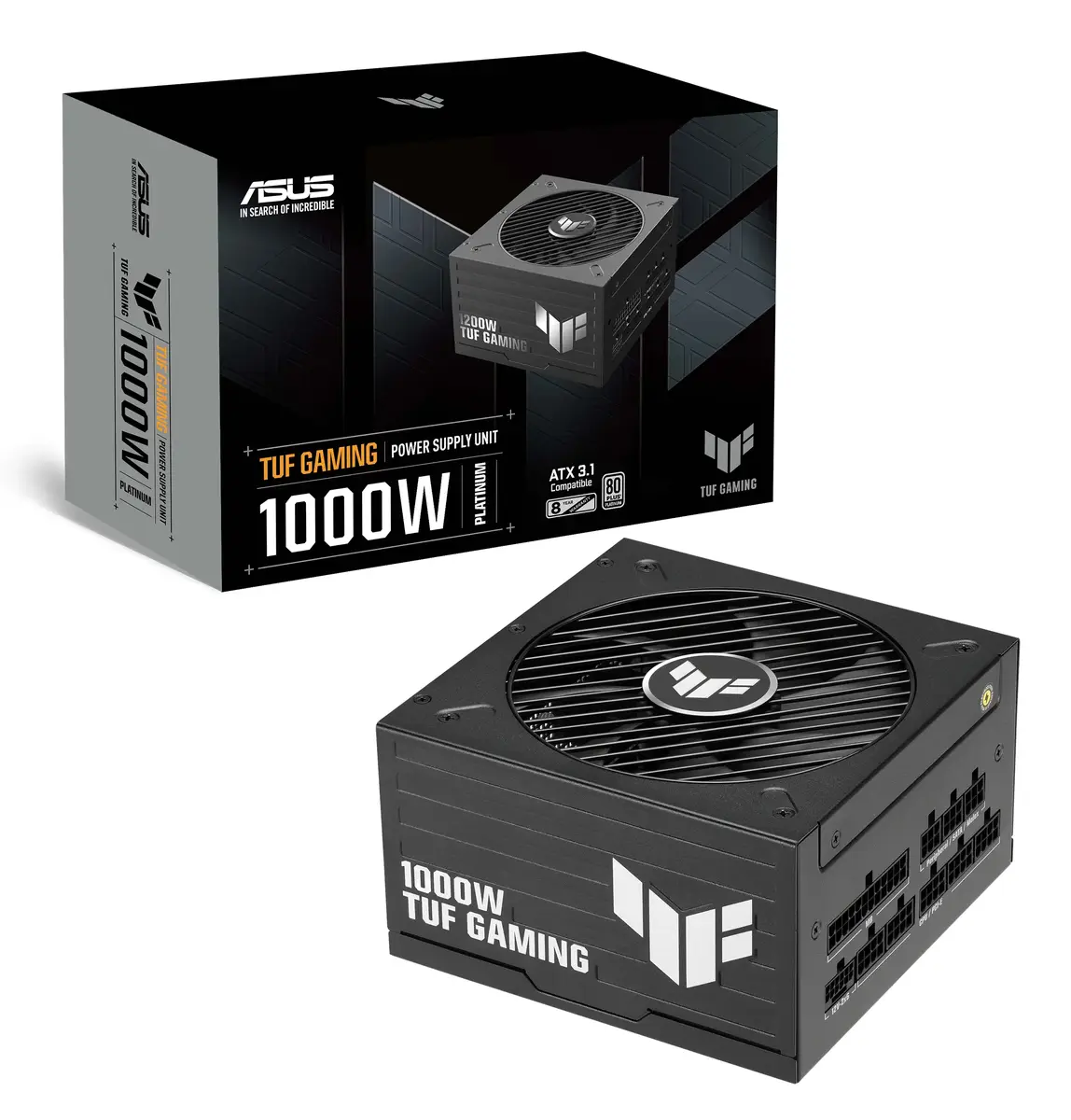 Asus TUF-GAMING-1000P Barošanas bloks 1000W Photo 9