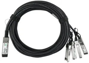 BlueOptics 74764-1201-BL InfiniBand and Fibre Optic Cable 2 m QSFP to 4xSFP+ Male to Male Orange