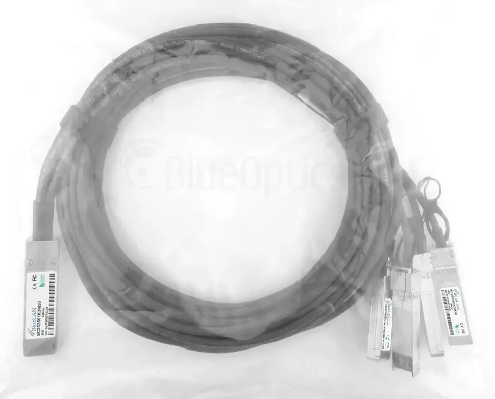 Кабель BlueOptics 40G в 4x10G Breakout 2м Photo 9