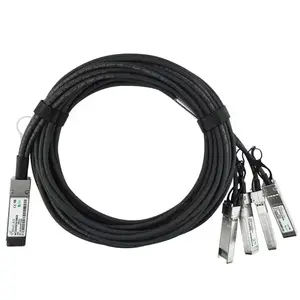 BlueOptics QSFP-4X10G-C2M-BL Direct Attach Breakout Cable QSFP to 4xSFP+ 2 m Black