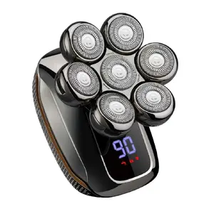 Eldom 5-in-1 Electric Face and Head Shaver G61 with Wet and Dry Use, Hi-Precision Cut, and 60-Minute Battery Operating Time