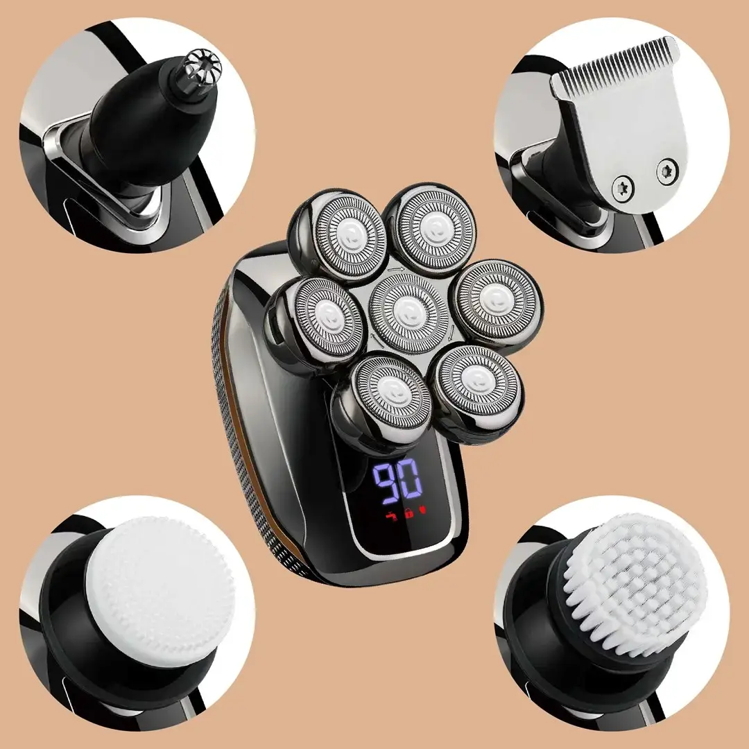 Eldom G61 5-in-1 Electric Face and Head Shaver Photo 2