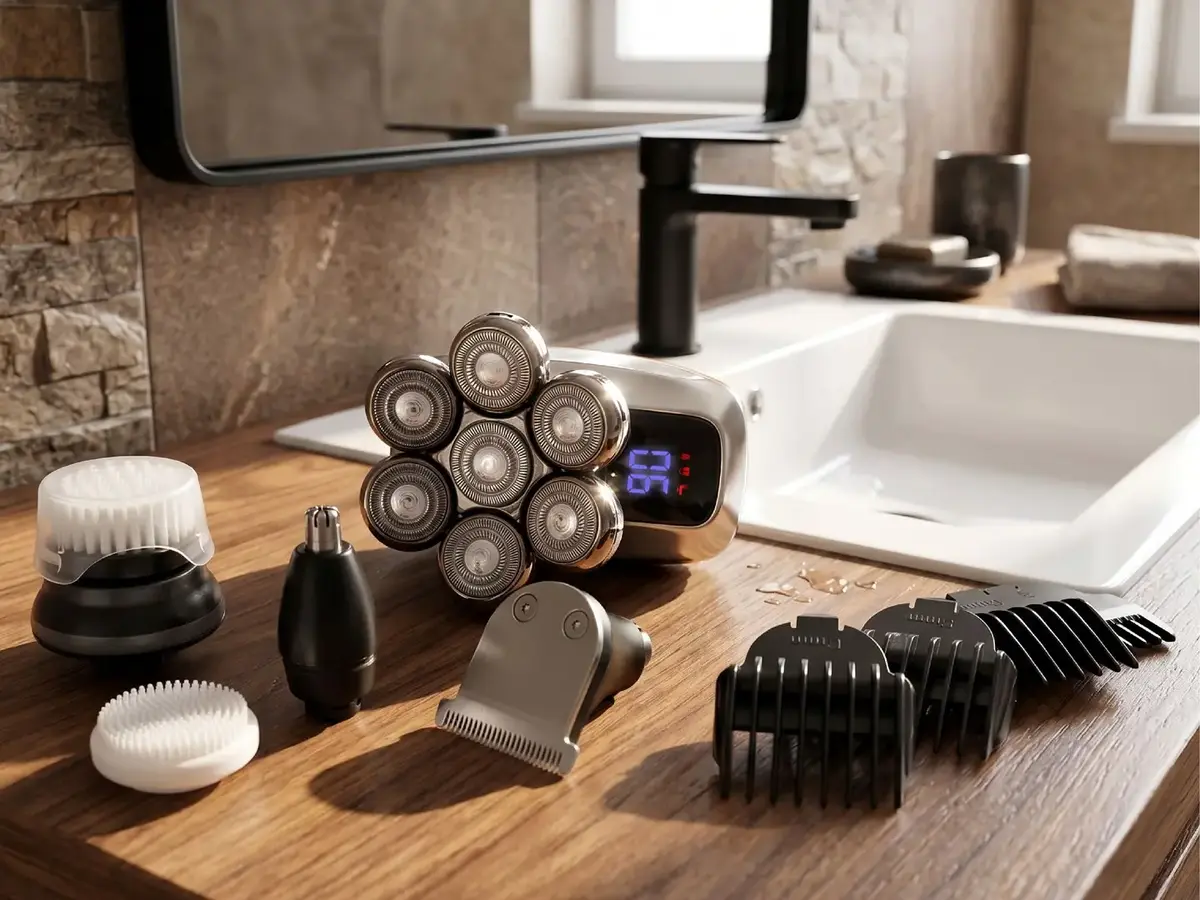 Eldom G61 5-in-1 Electric Face and Head Shaver Photo 6