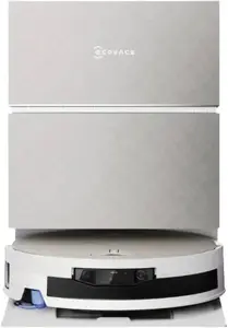 Ecovacs Deebot X12 Pro Omni Robot Vacuum Cleaner White Bagless Automatic Base Station Wet Mopping