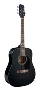 Акустическая гитара STAGG SA20D BLK дредноут