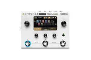 Hotone Ampero II Stomp guitar multi-effects processor