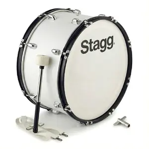 Stagg MABD-2210 22-inch Marching Bass Drum with Carrying Harness and Beater