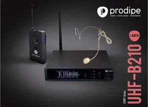 Беспроводная микрофонная система с головной гарнитурой Prodipe HEADSET B210SOLO DSP UHF F5