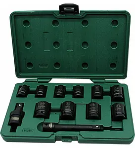 nc system SATA Impact Socket Set 1/2 Inch 12 Pieces