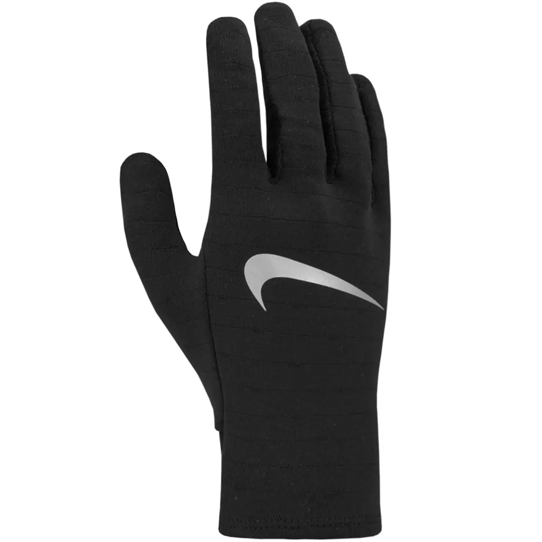 Vīriešu skriešanas cimdi Nike Therma-Fit melni