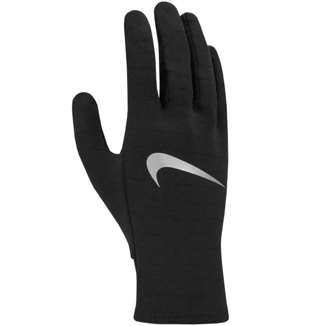 Sieviešu skriešanas cimdi Nike Therma-Fit melni