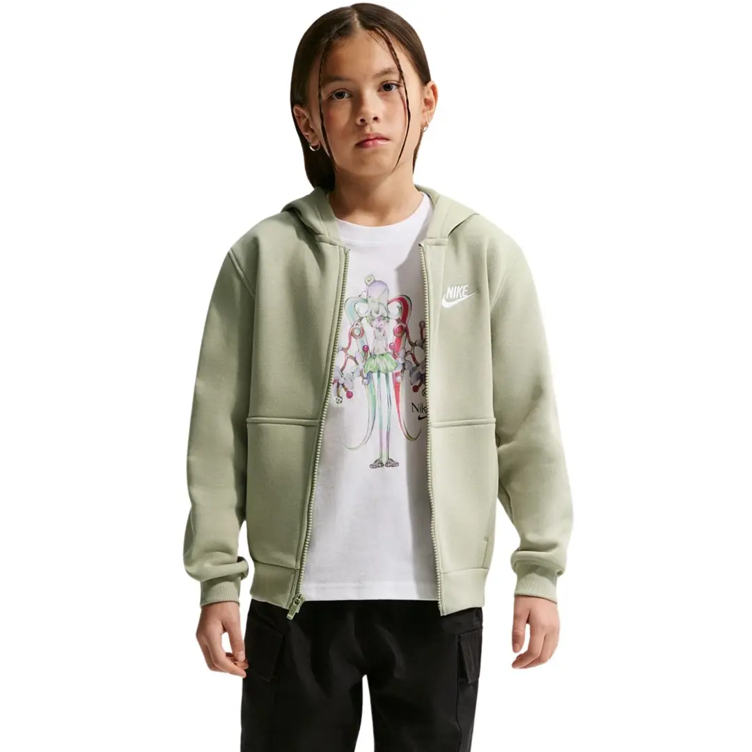 Bērnu džemperis Nike Sportswear Club Fleece