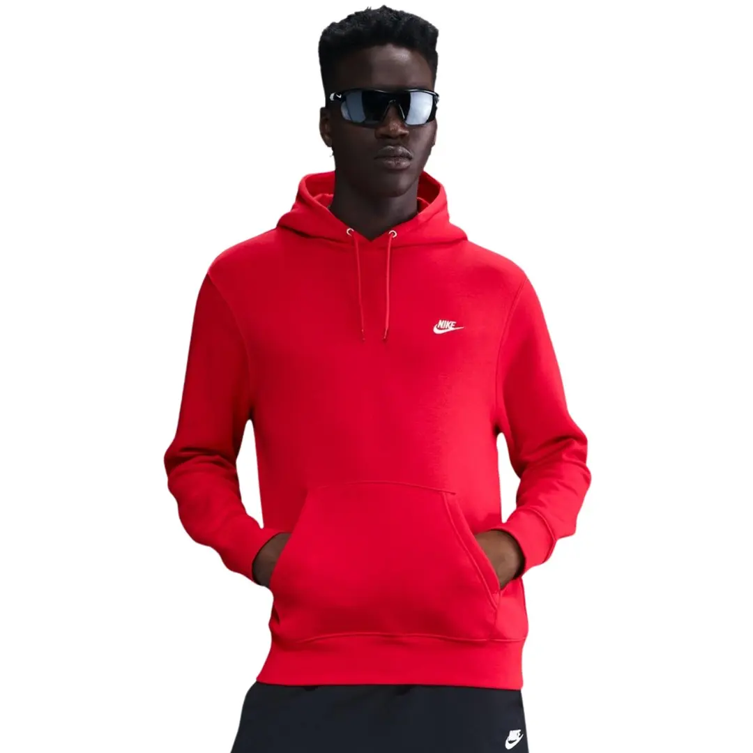 Vīriešu džemperis Nike Club BB sarkans