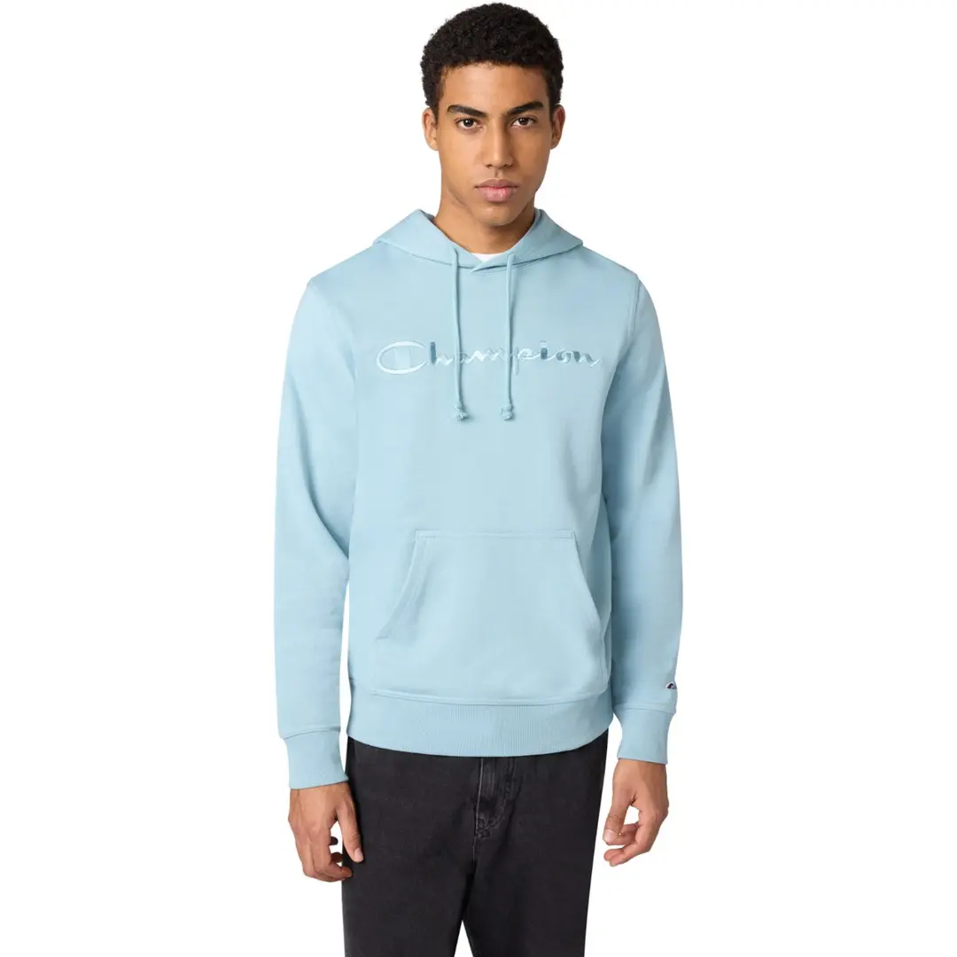 Vīriešu kapučjaka Champion Hooded Sweatshirt zila