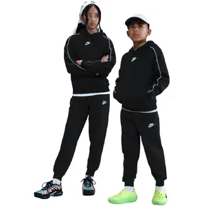 Nike Sportswear Club Fleece children's tracksuit black size M HQ9318-010