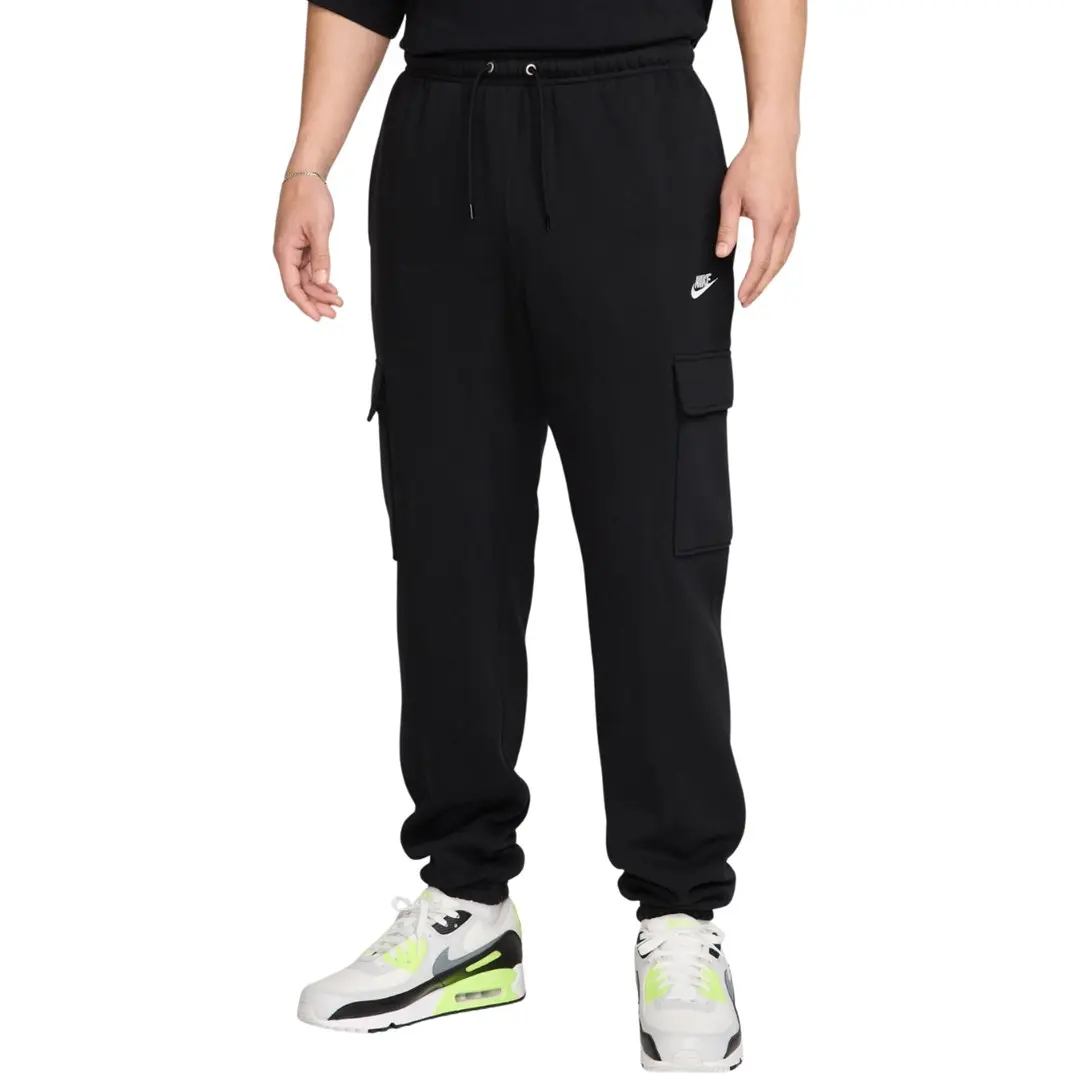 Vīriešu melnas Nike Club bikses FN3805