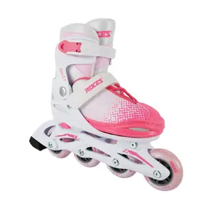 Roces Jokey X Girl Roller Skates Size 34-37 Black and Pink Adjustable