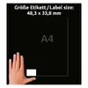 Avery 4789 self-adhesive label 4789 Photo 3