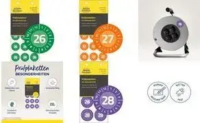 AVERY 6944-2028 Inspection Seals, Year 2028, Vinyl, Purple, 30 mm Diameter, Weatherproof and Scratch-Resistant