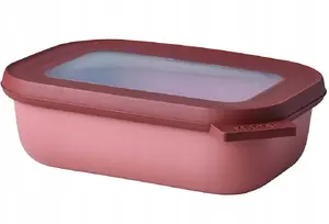 Mepal Cirqula Rectangular Bowl 500 ml vivid mauve