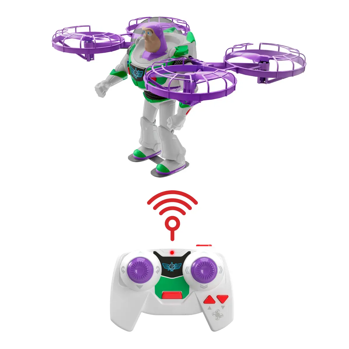 MATTEL Toy Story Buzz Lightyear Flying RC Action Figure Photo 3