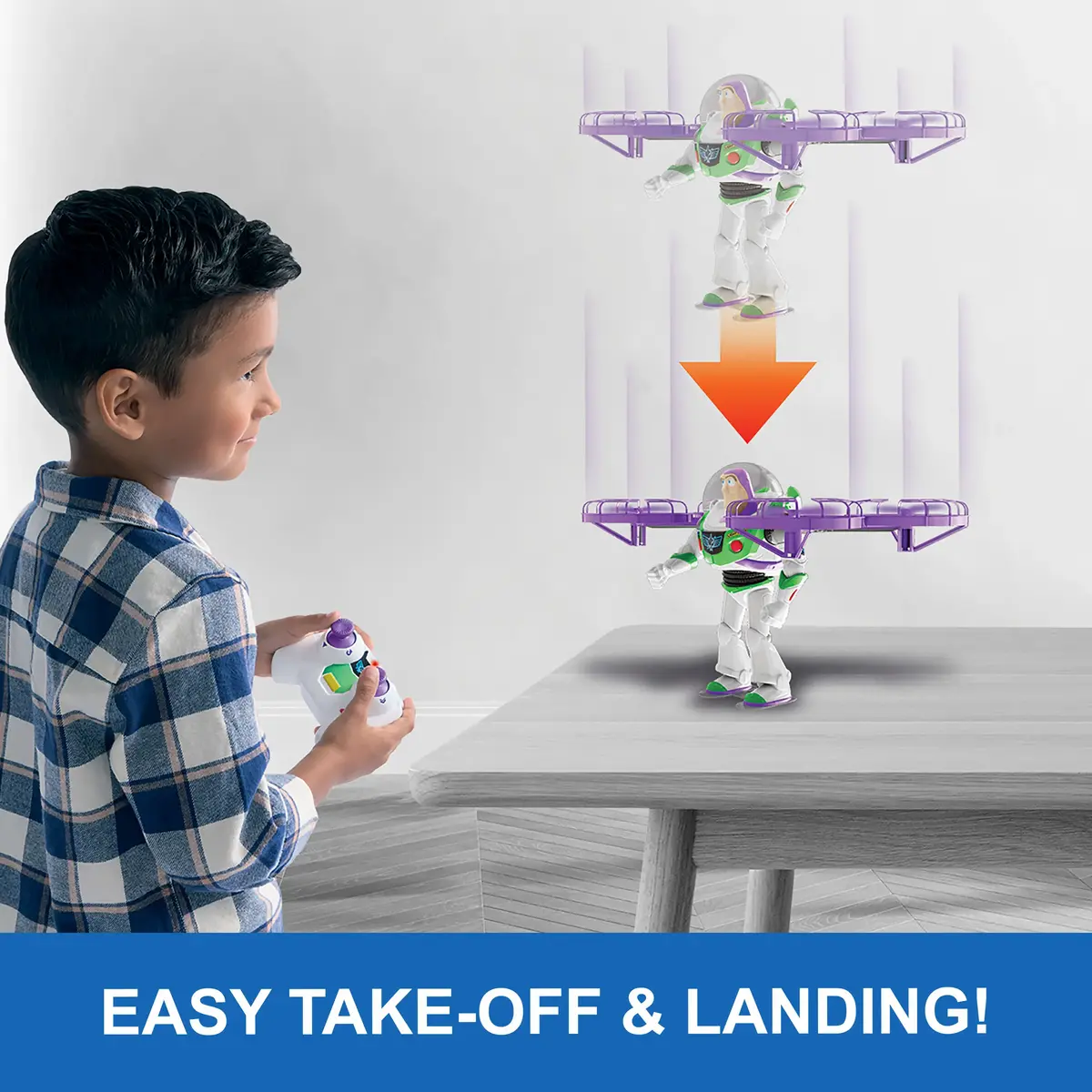 MATTEL Toy Story Buzz Lightyear Flying RC Action Figure Photo 9
