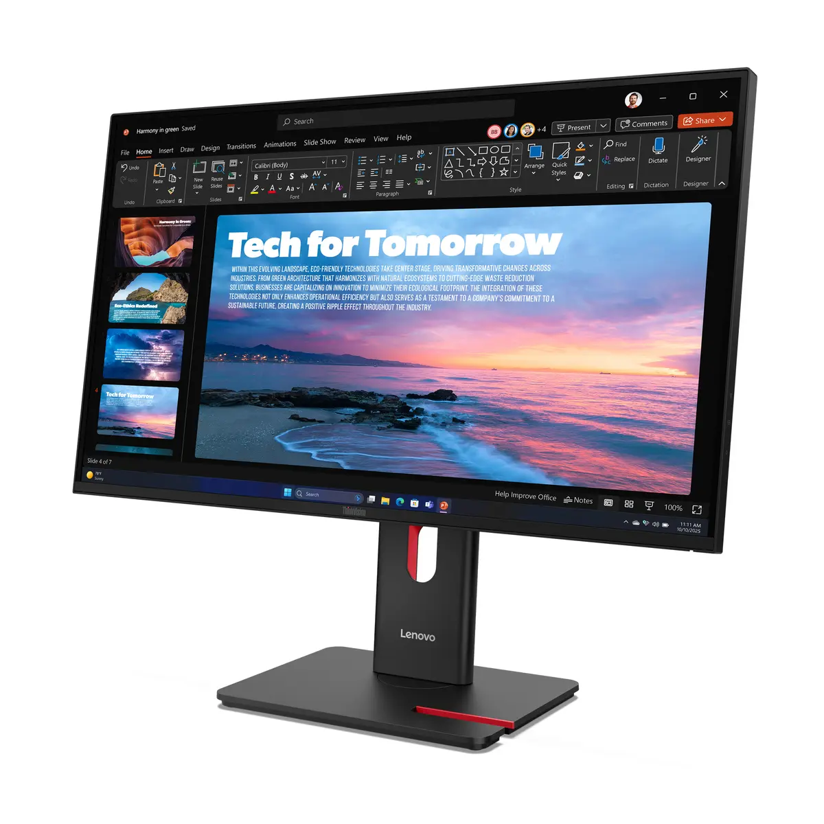 Монитор Lenovo T27QD-40 Photo 4
