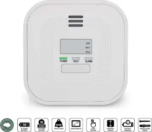 Alecto COA4010 Carbon Monoxide Detector with Display