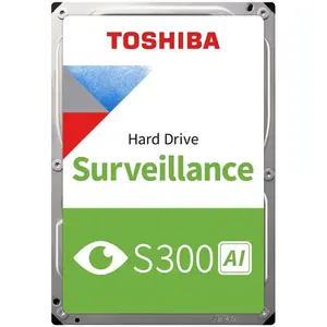 Toshiba S300 AI Surveillance cietais disks 3.5" 18TB SATA 7200RPM 512MB