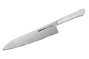 Samura Harakiri Bread Knife SHR-0087AW with Acrylic Stand and 240 mm Serrated Blade