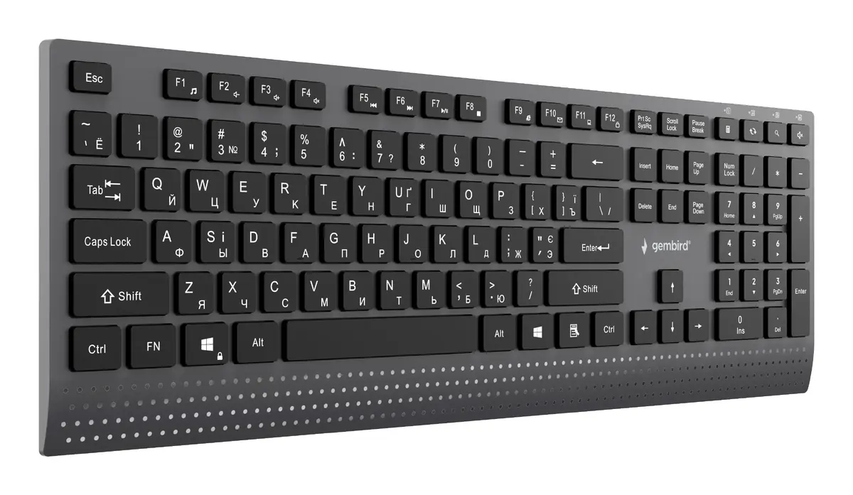 Проводная клавиатура Gembird KB-MCH-06-CYRL Photo 3