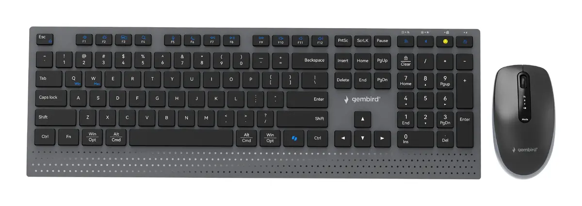 Gembird KBS-WPS-02 bezvadu tastatūras un peles