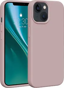 Etteri Silicone Case vāciņš iPhone 13 gaiši rozā