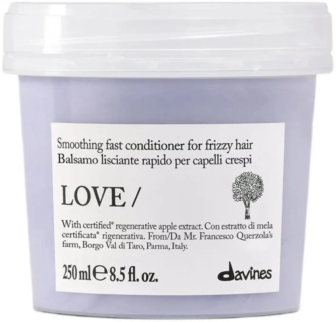 Davines Love Smoothing Conditioner matu nogludinošs