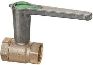 IMI TA TA 500 Globo Ball Valve Red Brass Female/Female 1-1/4 Inch