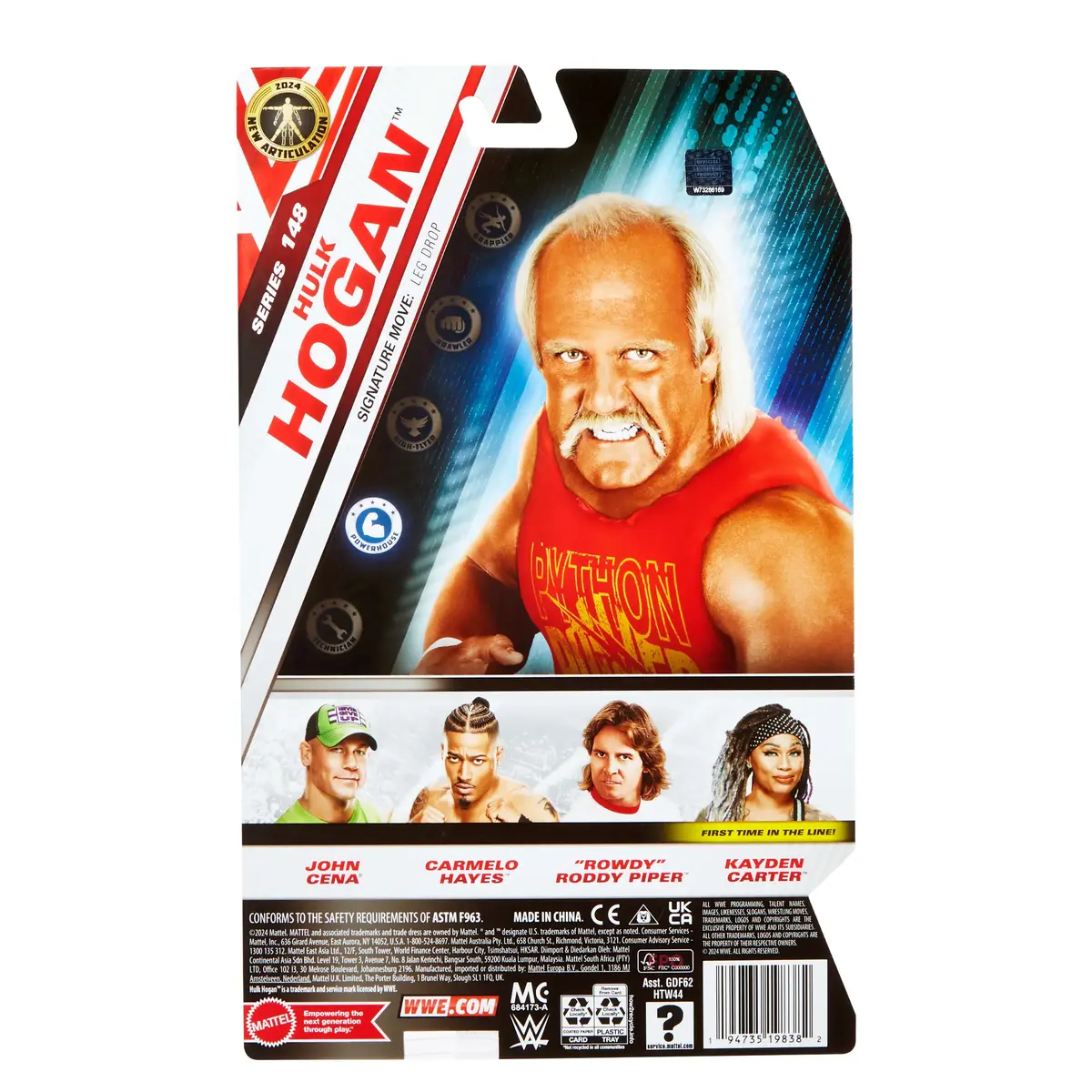 MATTEL GDF62 WWE Basic Action Figures Collector Toy Photo 6