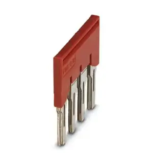 Phoenix Contact 3030307 Штекерная перемычка FBS 4-8 Красный Медь 4-позиционная