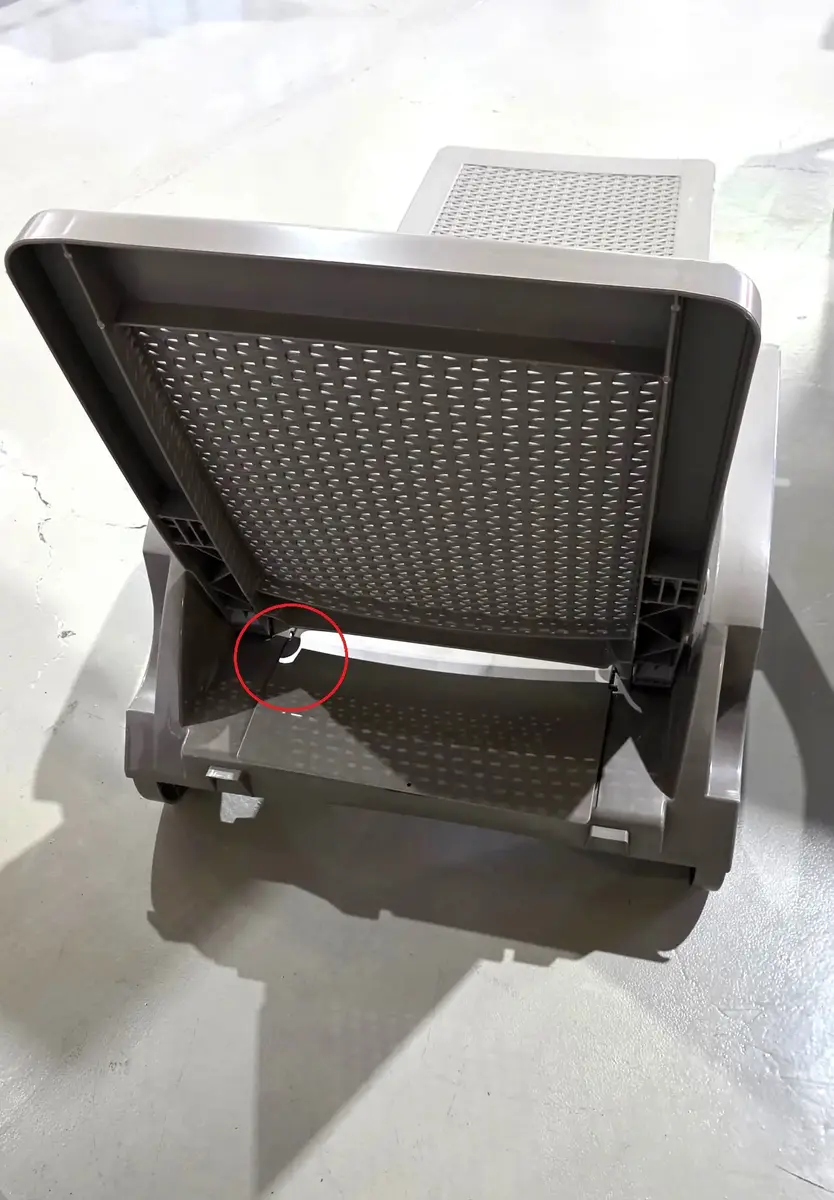 Defective BICA Miami Sun Lounger Beige Photo 4