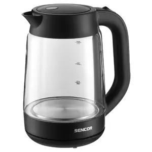 Glass Water Kettle Sencor SWK1786BK 1.7 L 2200 W
