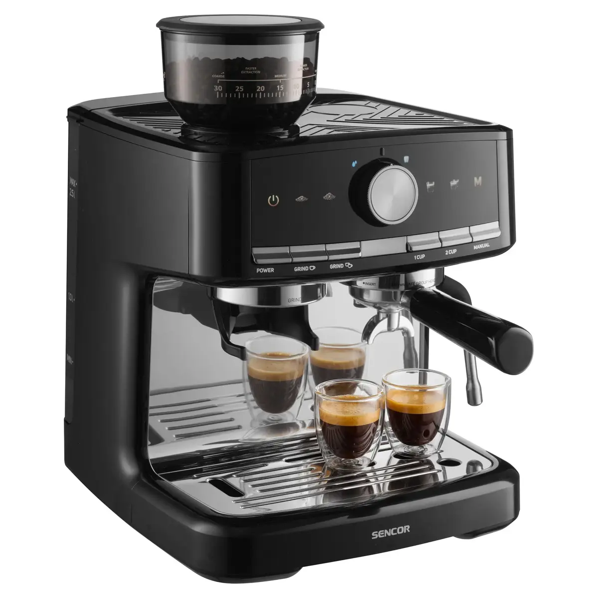 Espresso kafijas aparāts Sencor SES6020BK Photo 3