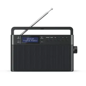 Digital Radio Sencor SRD7810 with DAB+ and FM Tuner Bluetooth 5.3 6W RMS Output Power USB-C Charging and Built-in Battery